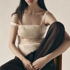 Zara Padded Bustier Top NWT S